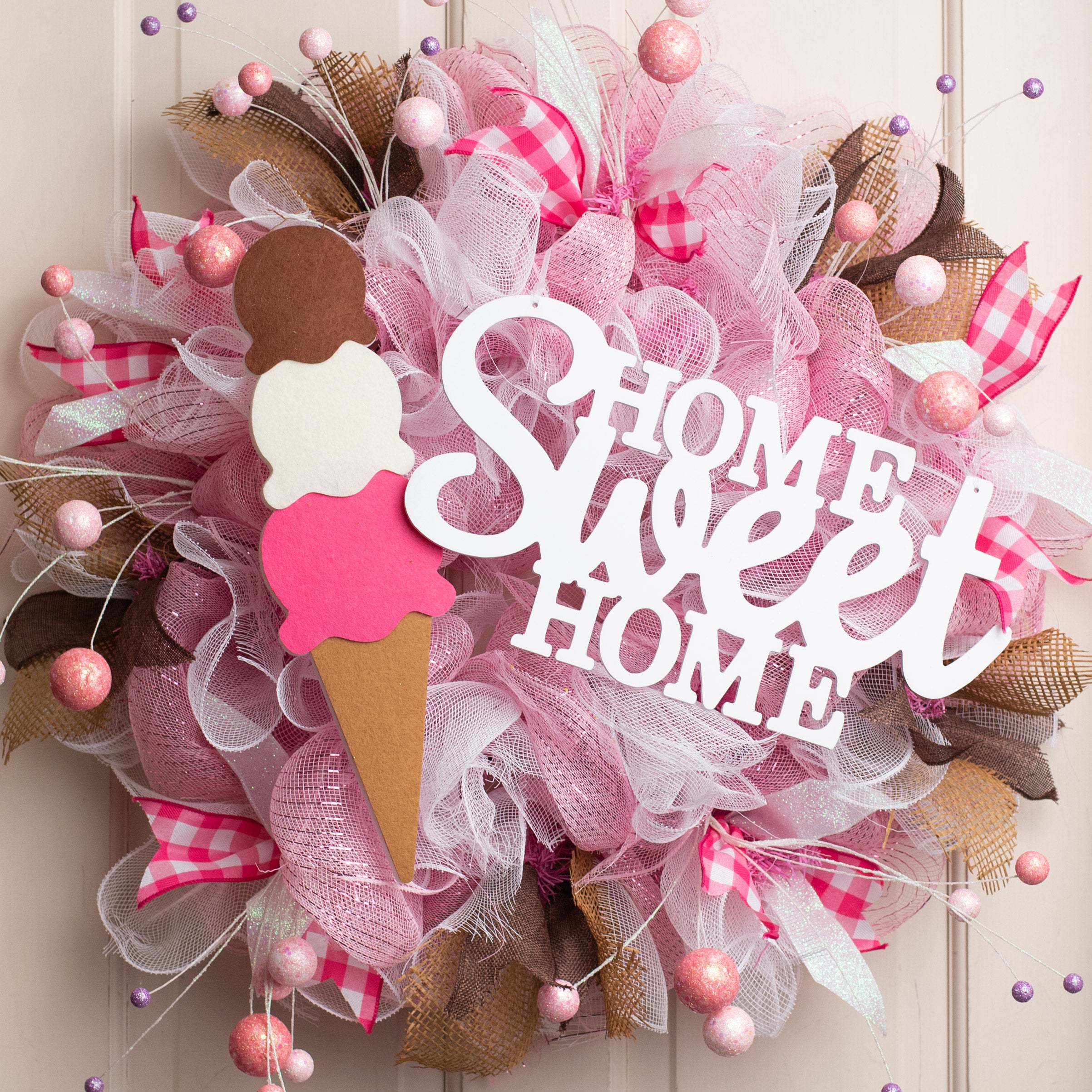 15" Foam Ice Cream Cone Ornament Lifestyle Photo
