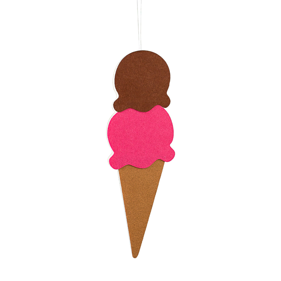 12" Foam Ice Cream Cone Ornament Item Number: MD046936