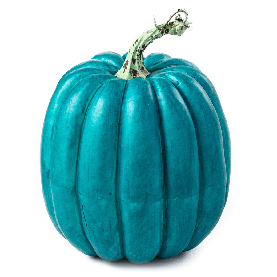 7.5" Foam Pumpkin: Teal Item Number: 56622TEAL