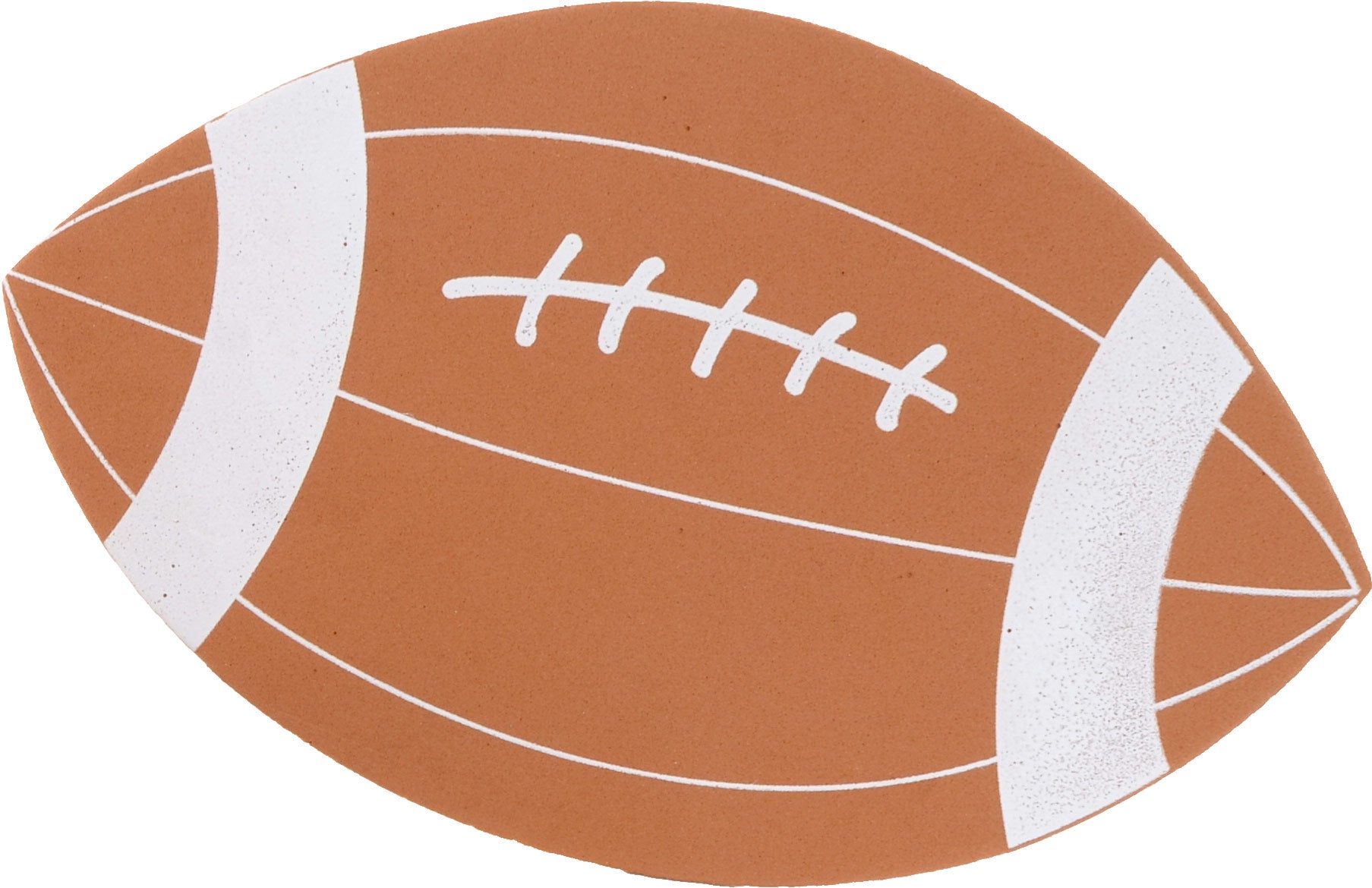 5.5" Foam Shapes: Brown Football (10) detail photo 3