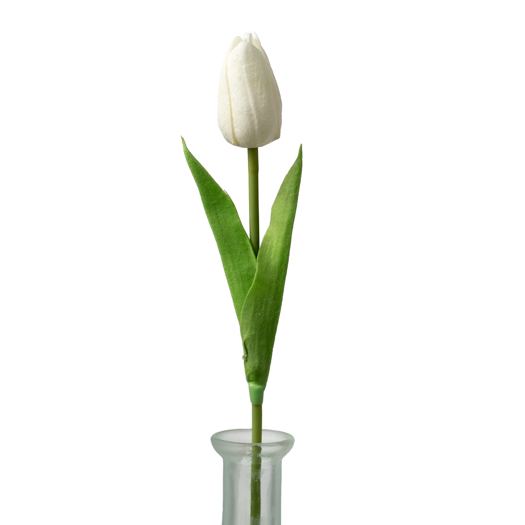 15" Foamy Tulip Bud Stem: White Item Number: ISB75433