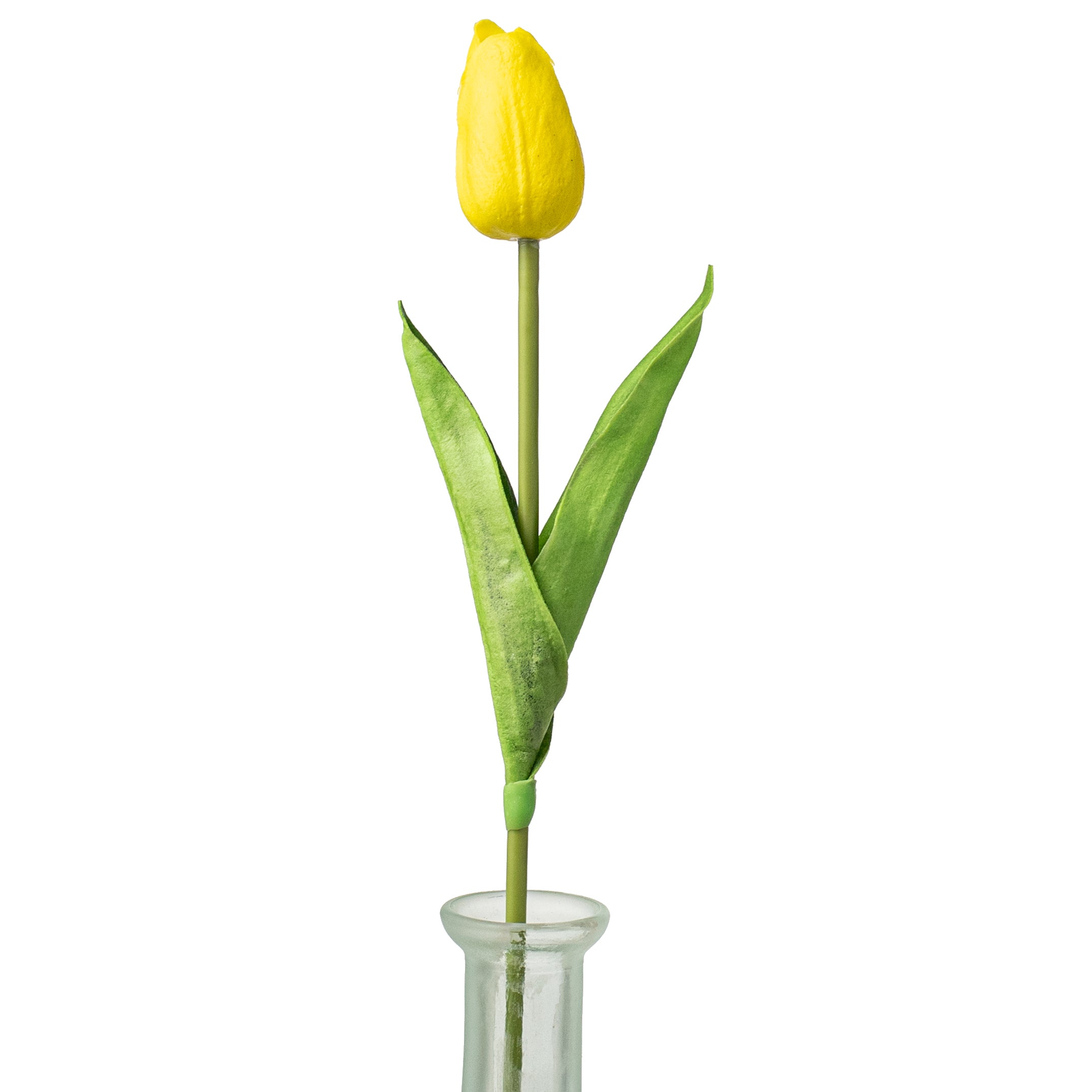 15" Foamy Tulip Bud Stem: Yellow Item Number: ISB75435