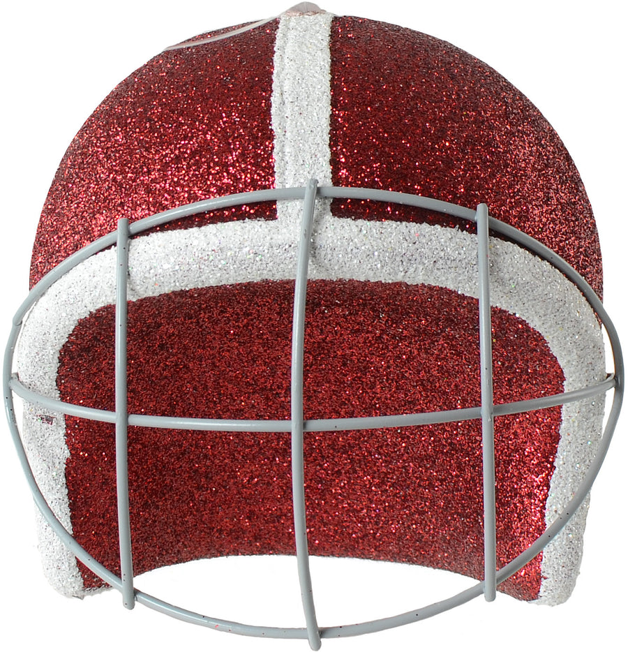 Football Helmet Ornament: Crimson Red (4") Item Number: MS1180E1