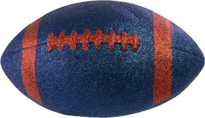 11" Football Accent: Metallic Glitter Navy & Red Item Number: MZ2058X2