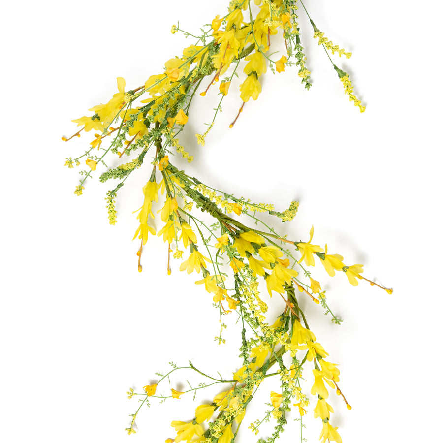 4' Forsythia and Heather Garland: Yellow Item Number: 30971