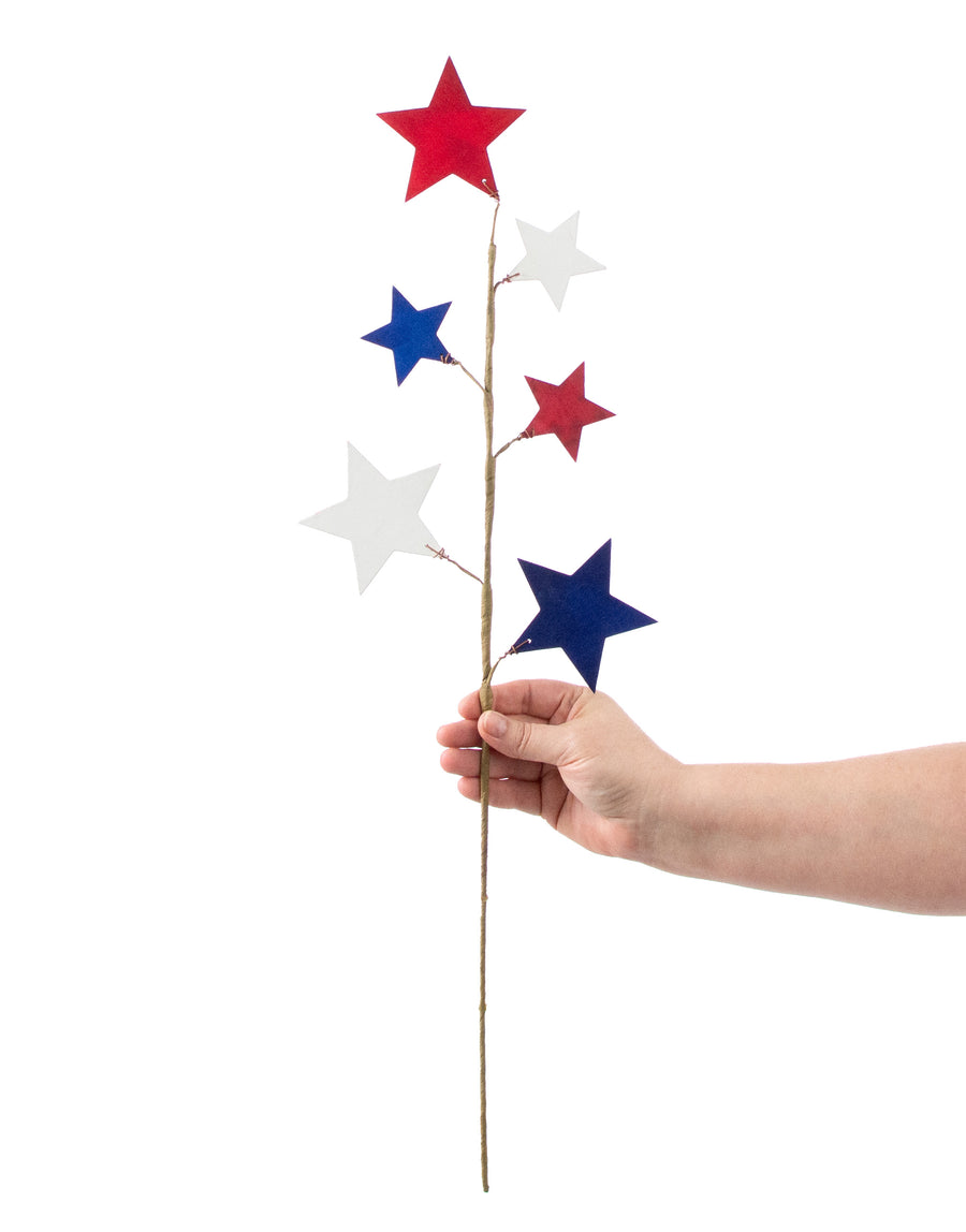 26" Fourth of July Stars Spray detail photo 3