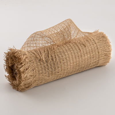 10" Frayed Edge Burlap Mesh: Natural (10 Yards) Item Number: XB97010-15