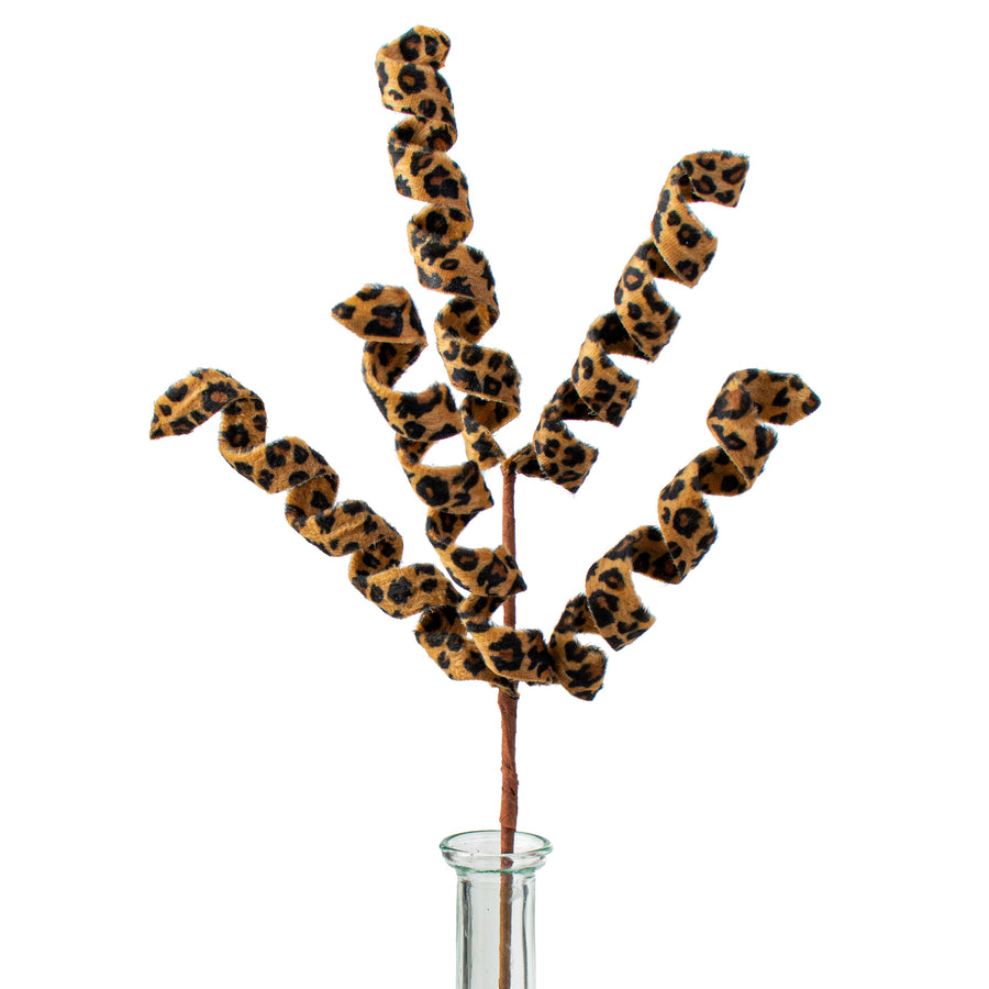 16" Frizzy Curly Pick: Cheetah Item Number: 56717CHEETA