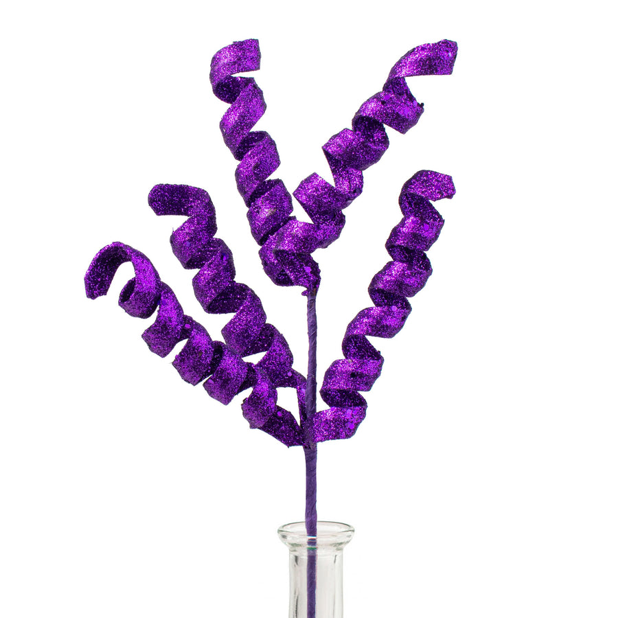 16" Frizzy Curly Pick: Purple Item Number: 82510PU