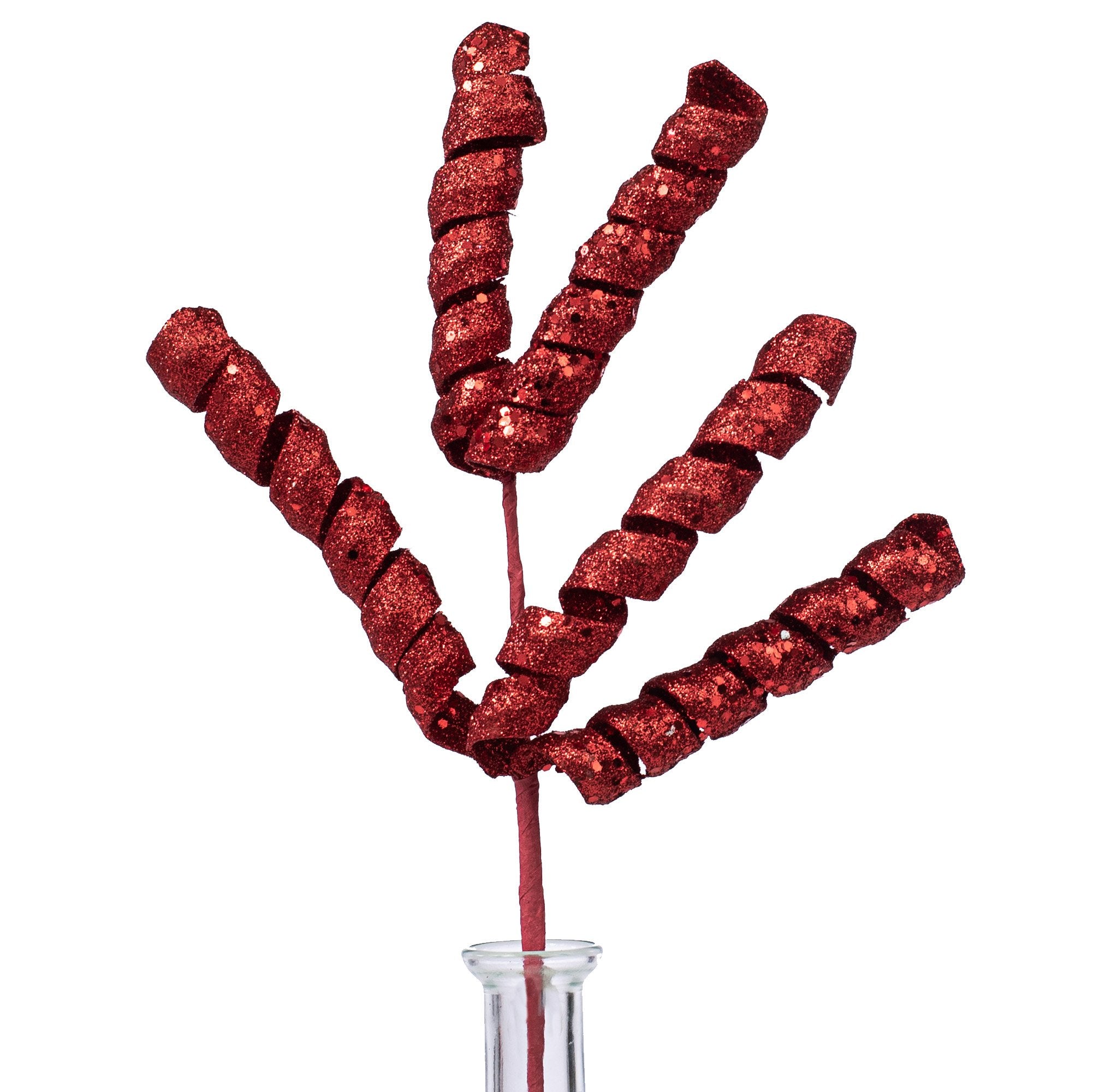 16" Frizzy Curly Pick: Red Item Number: 82510RD