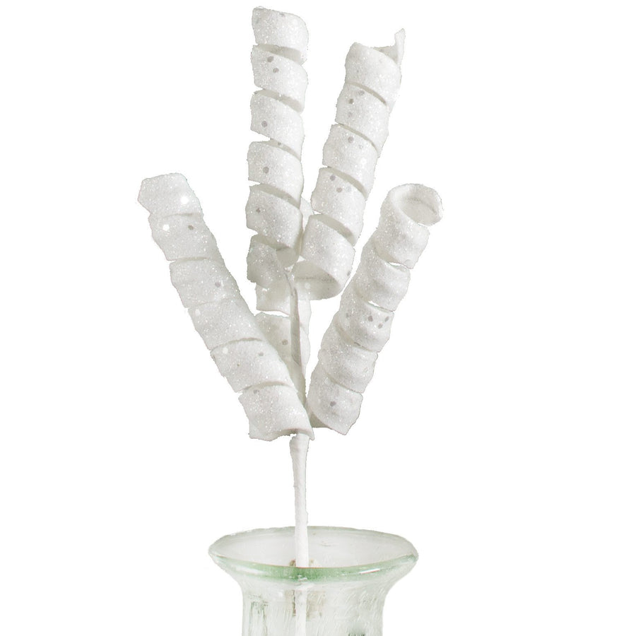 16" Frizzy Curly Pick: White Item Number: 82510WT