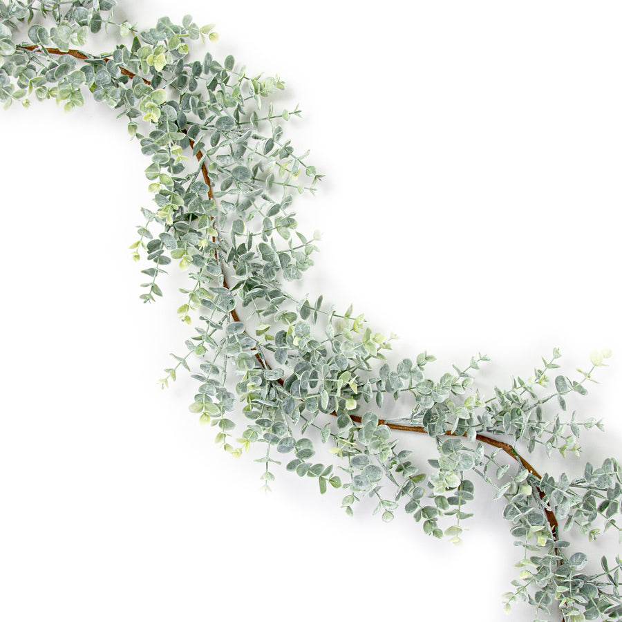 6' Frosted Eucalyptus Garland Item Number: 2390038VG