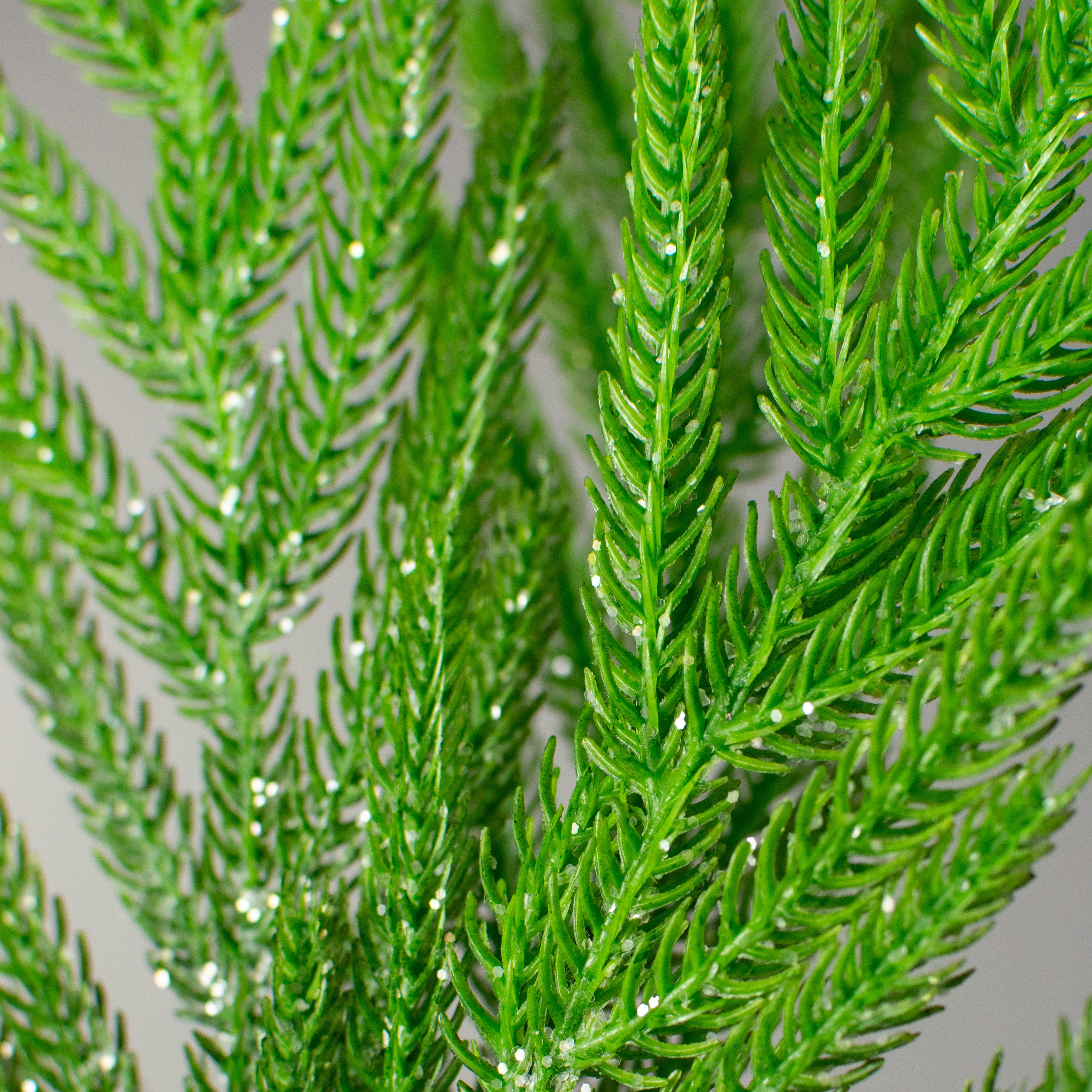 36" Frosted Fir Pine Branch Spray detail photo 4