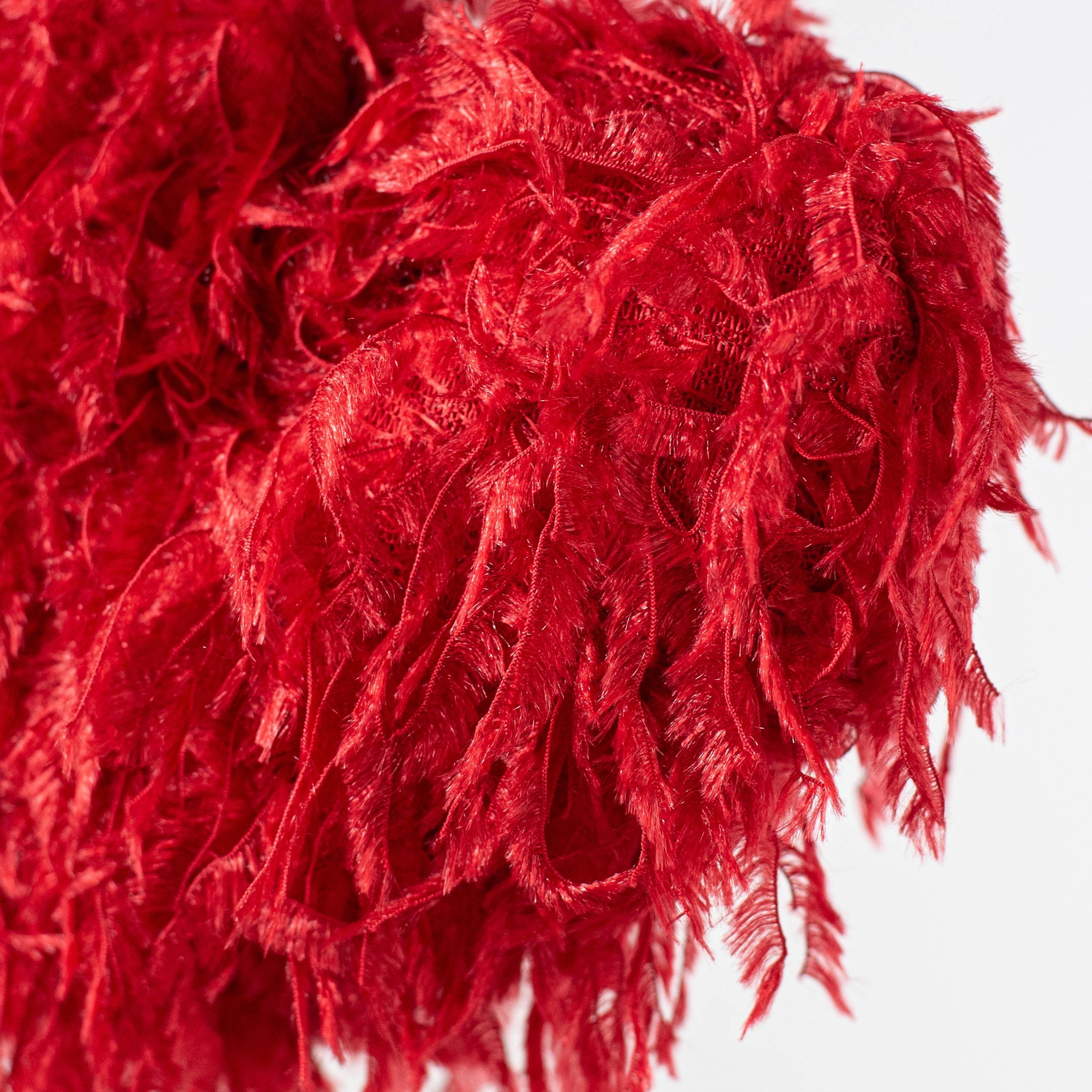 17" Furry Fabric Heart Pick: Red Lifestyle Photo