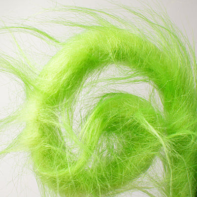 30" Furry Spiral Curly Spray: Lime Green Lifestyle Photo