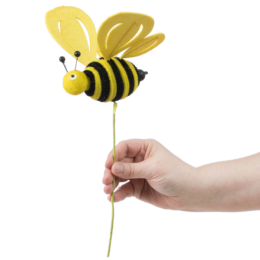 11" Fuzzy Bee Pick Lifestyle Photo