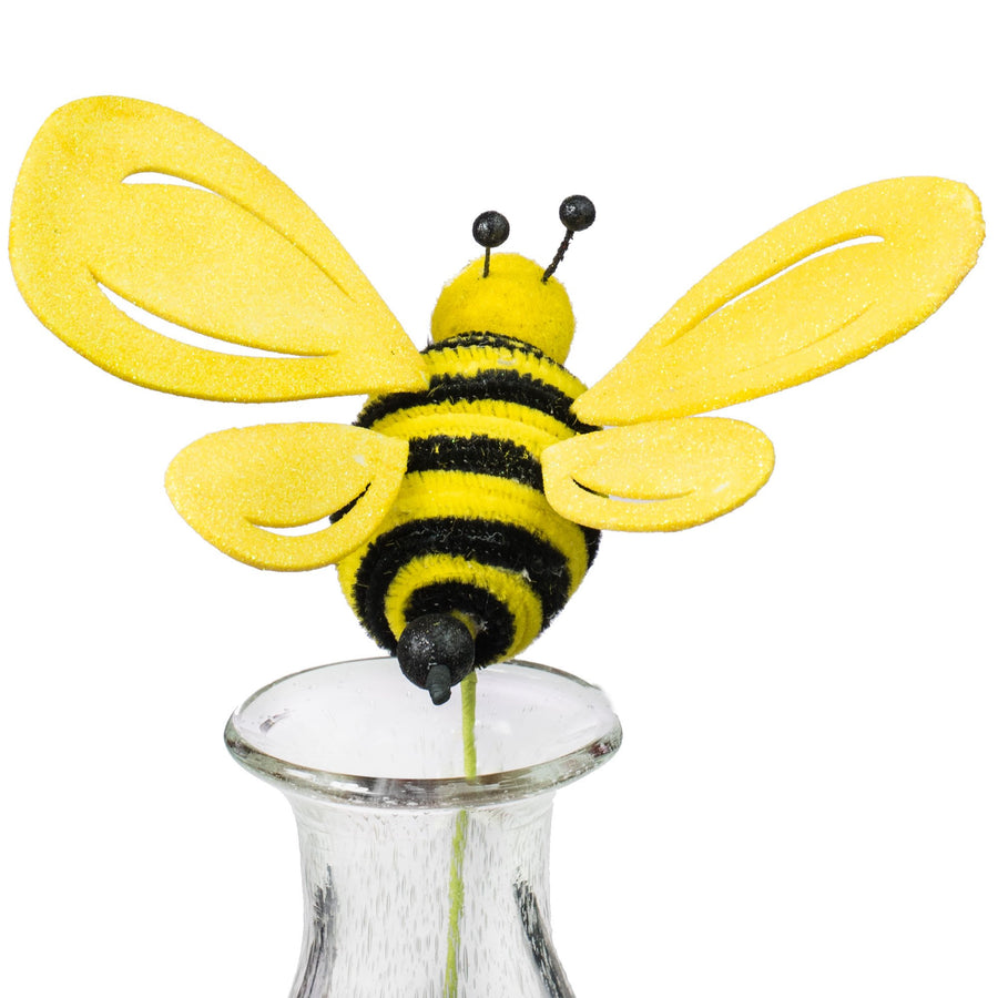11" Fuzzy Bee Pick detail photo 3