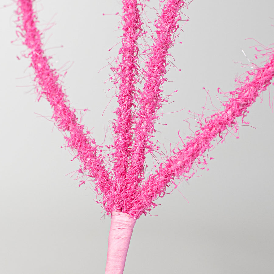 24" Fuzzy Bunny Ear Pick: Hot Pink Lifestyle Photo