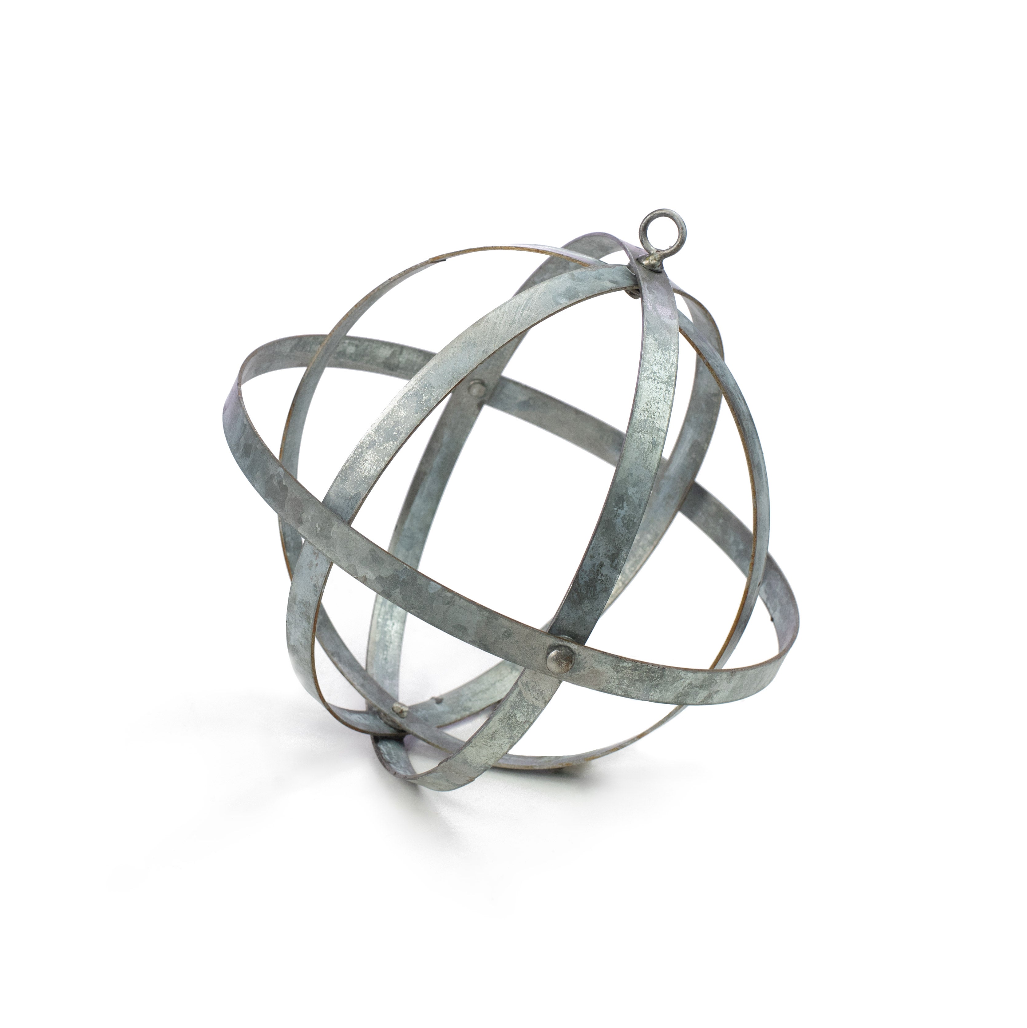 8" Galvanized Strips Ball: Acid Washed Item Number: AM0037M1