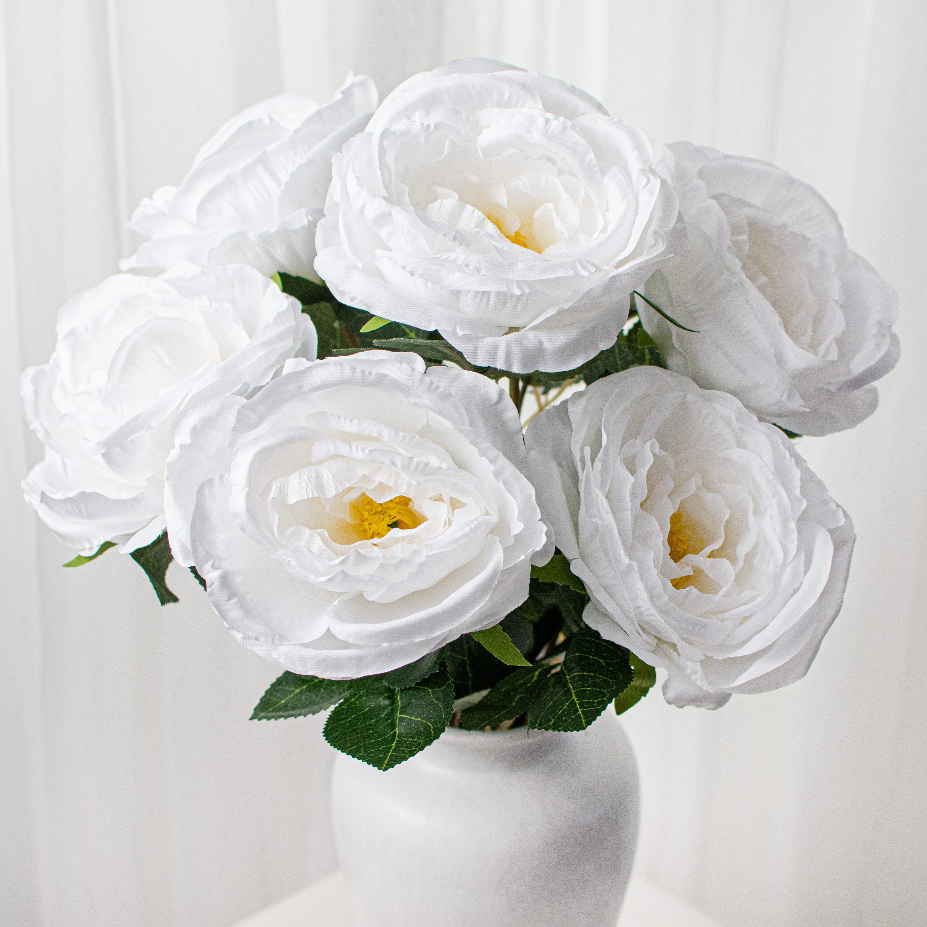 20" Garden Rose Bush: Off White Item Number: 30588OFFWT