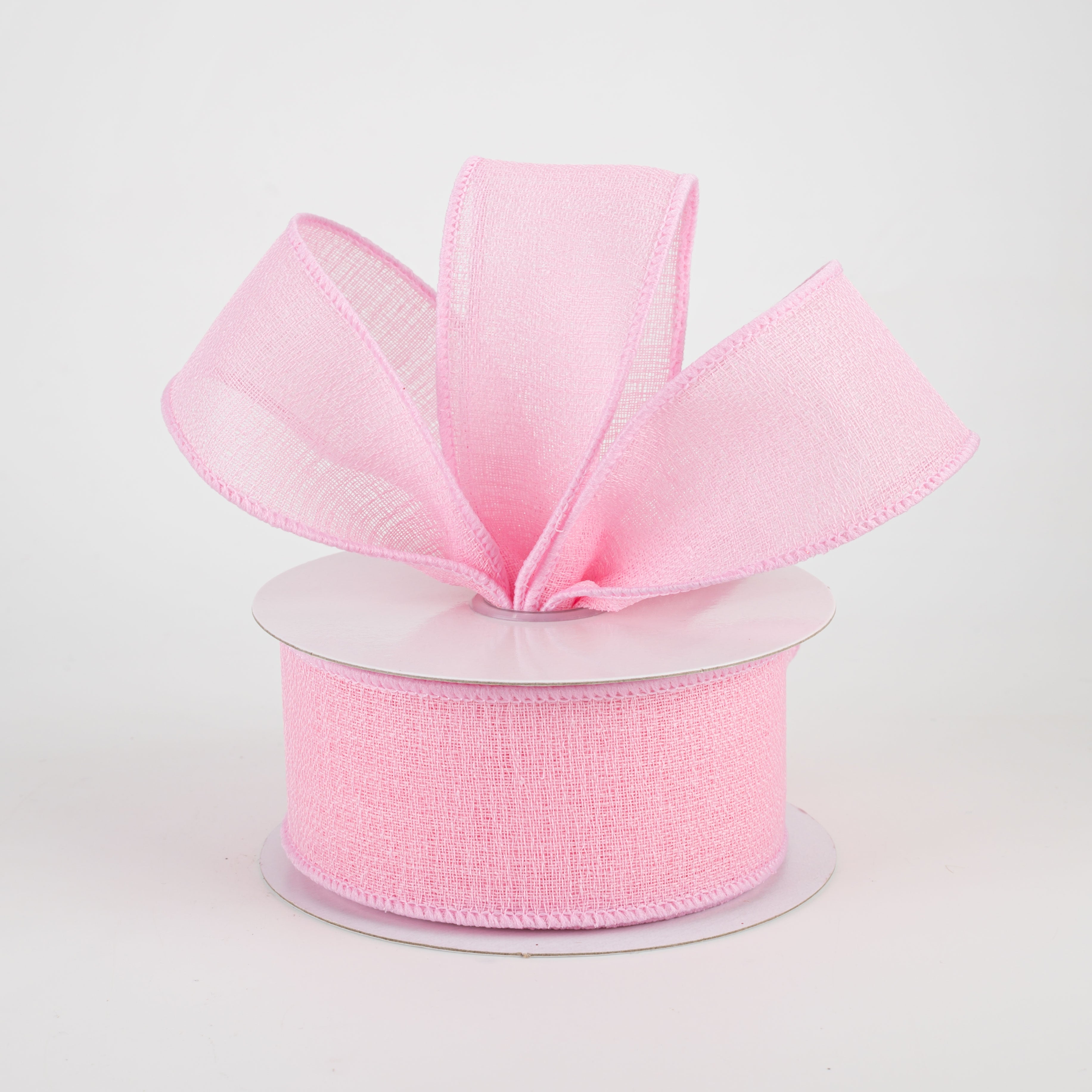 1.5" Gauze Ribbon: Light Pink (10 Yards) Lifestyle Photo