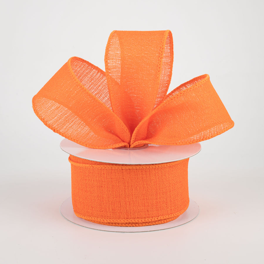 1.5" Gauze Ribbon: Orange (10 Yards) Lifestyle Photo