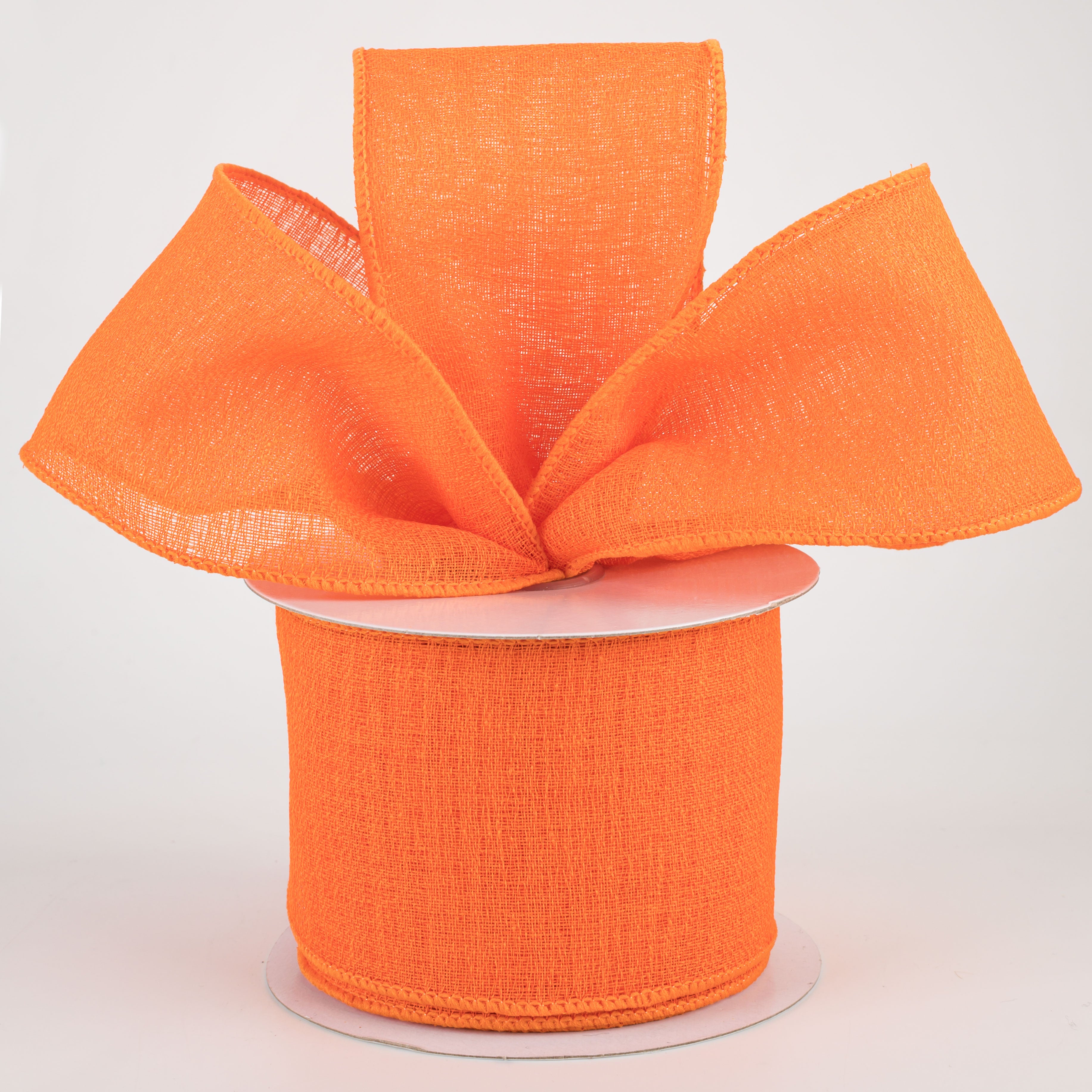 2.5" Gauze Ribbon: Orange (10 Yards) Lifestyle Photo