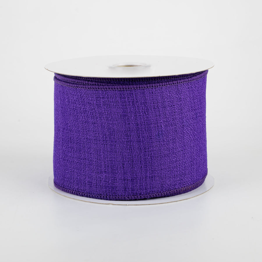 2.5" Gauze Ribbon: Purple (10 Yards)