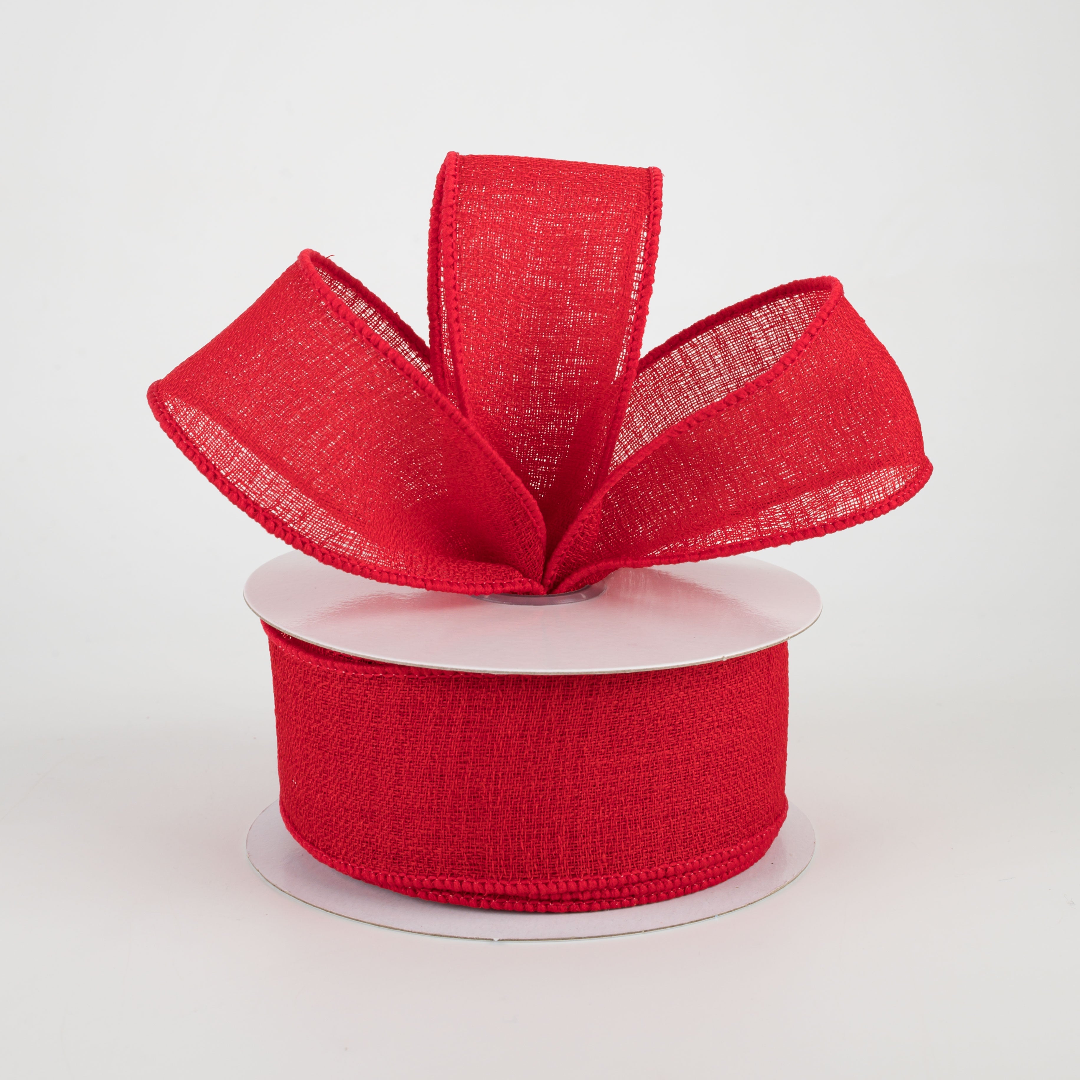 1.5" Gauze Ribbon: Red (10 Yards) Lifestyle Photo