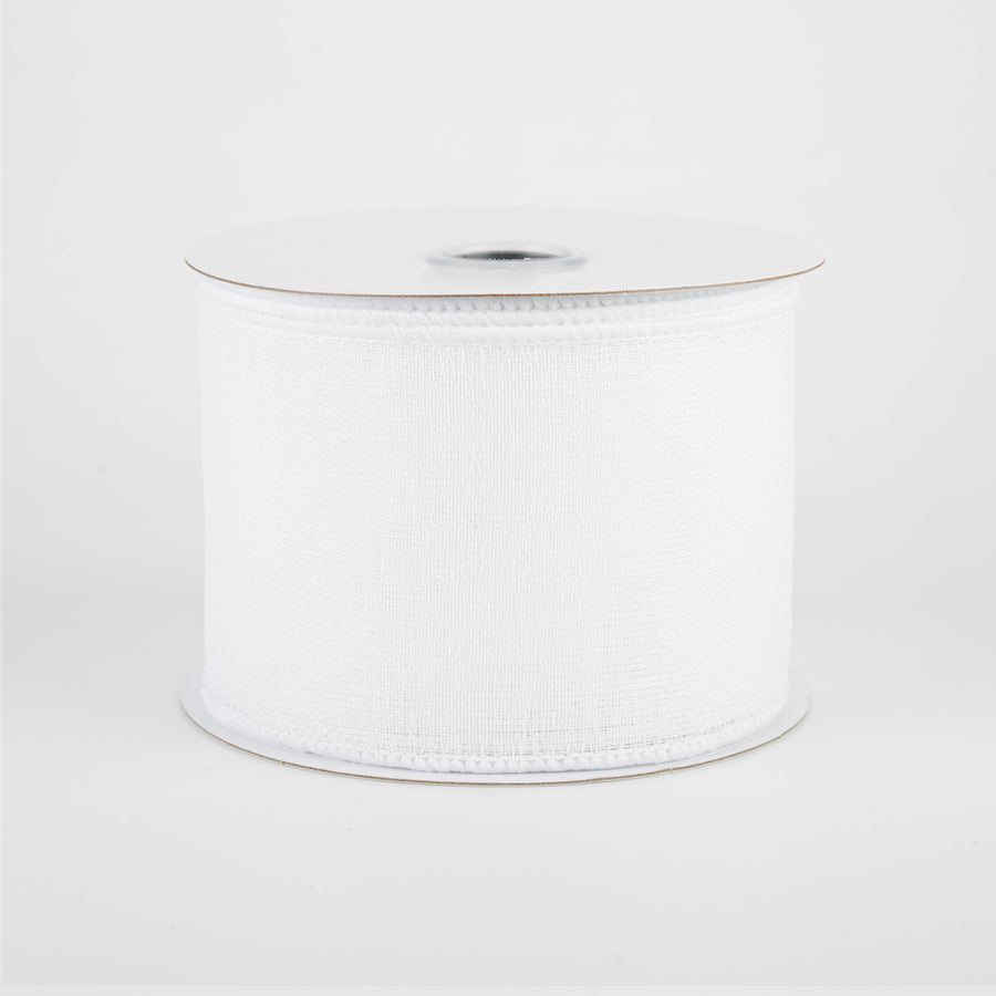 2.5" Gauze Ribbon: White (10 Yards)