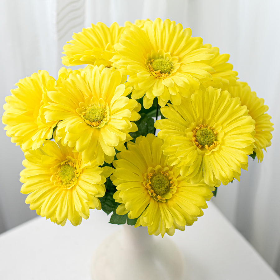 19" Gerbera Daisy Bush: Yellow Item Number: 30377YW