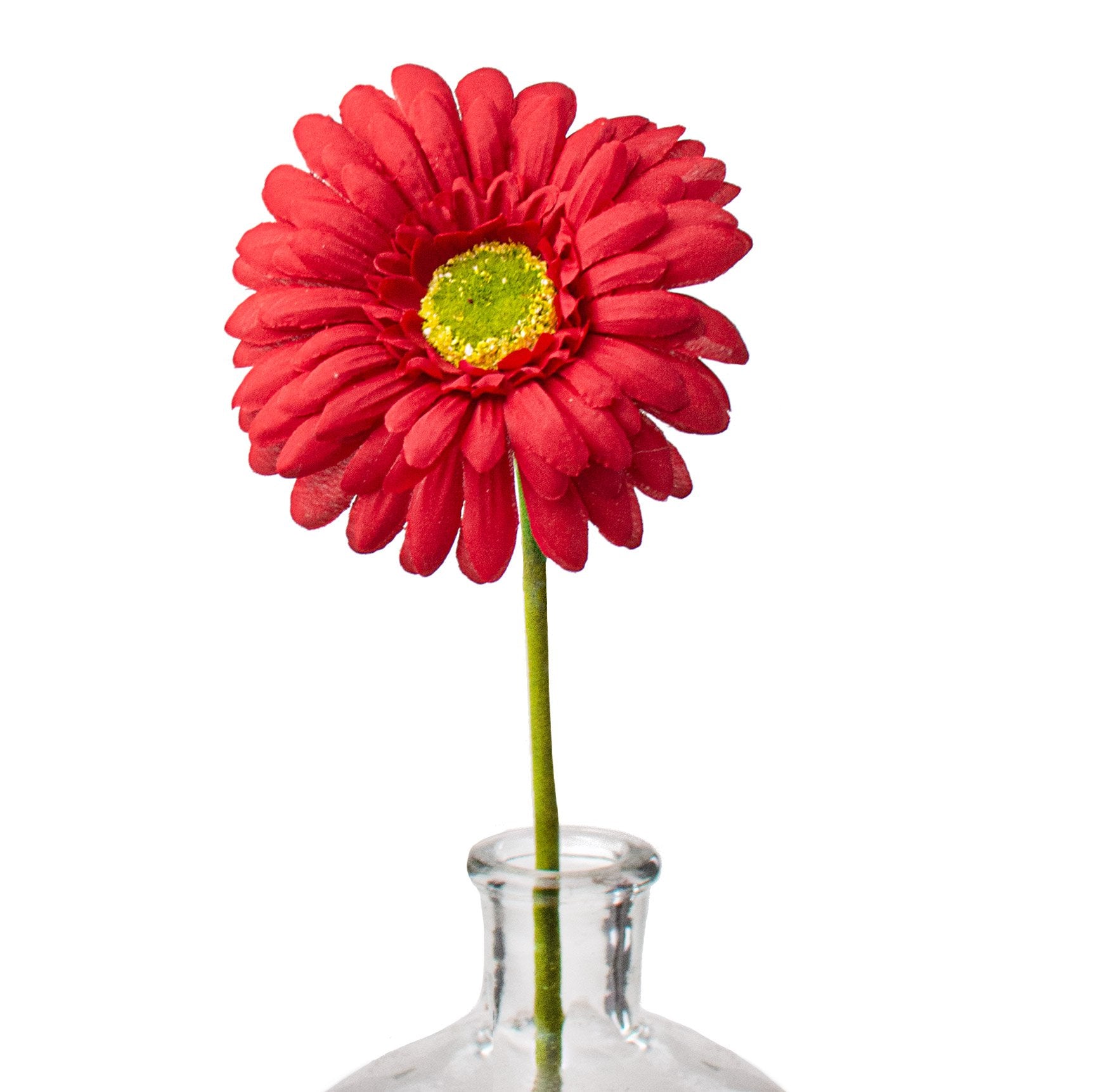 18" Gerbera Daisy Stem: Red Item Number: 20168RD