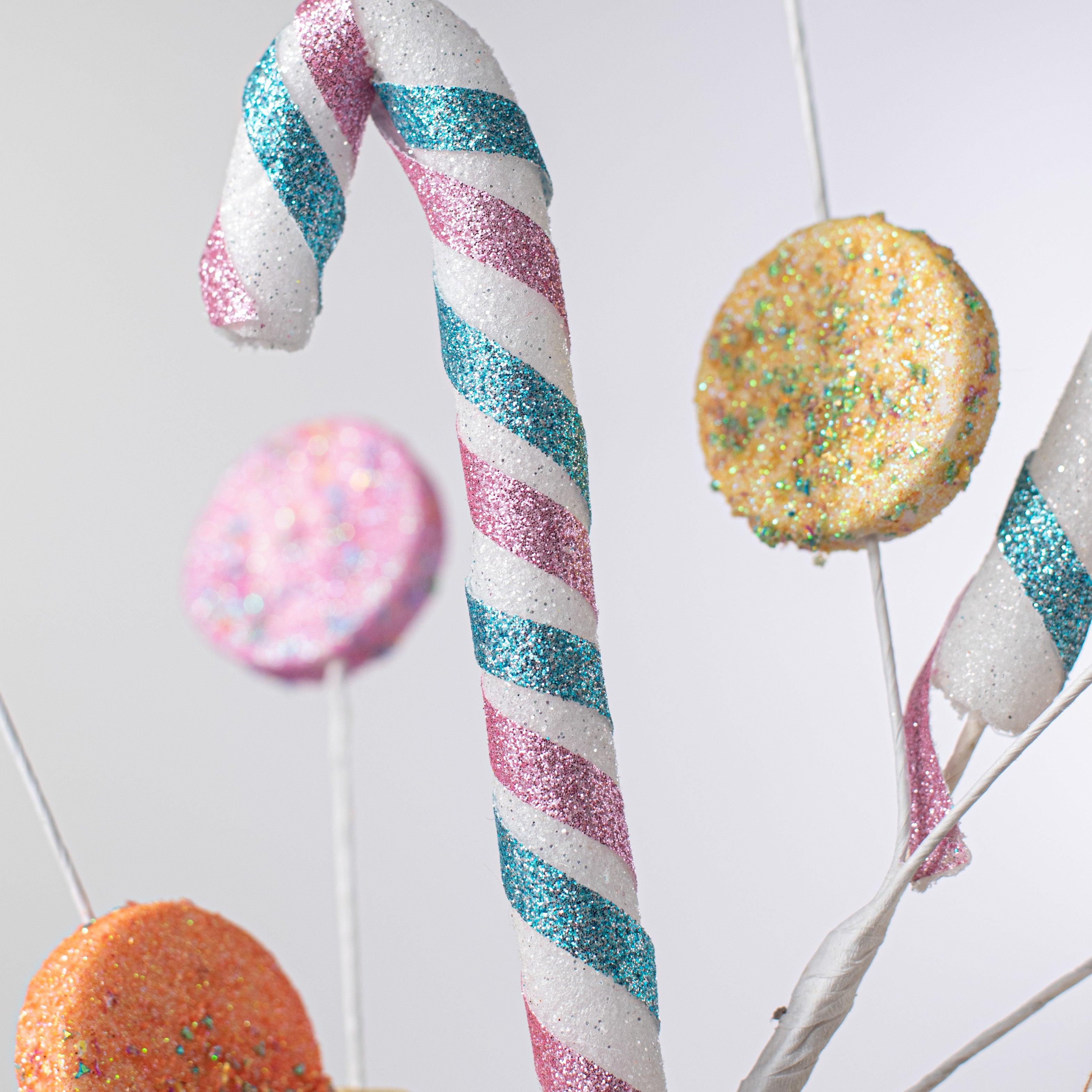 27" Gingerbread Candy Spray: Pastel detail photo 4