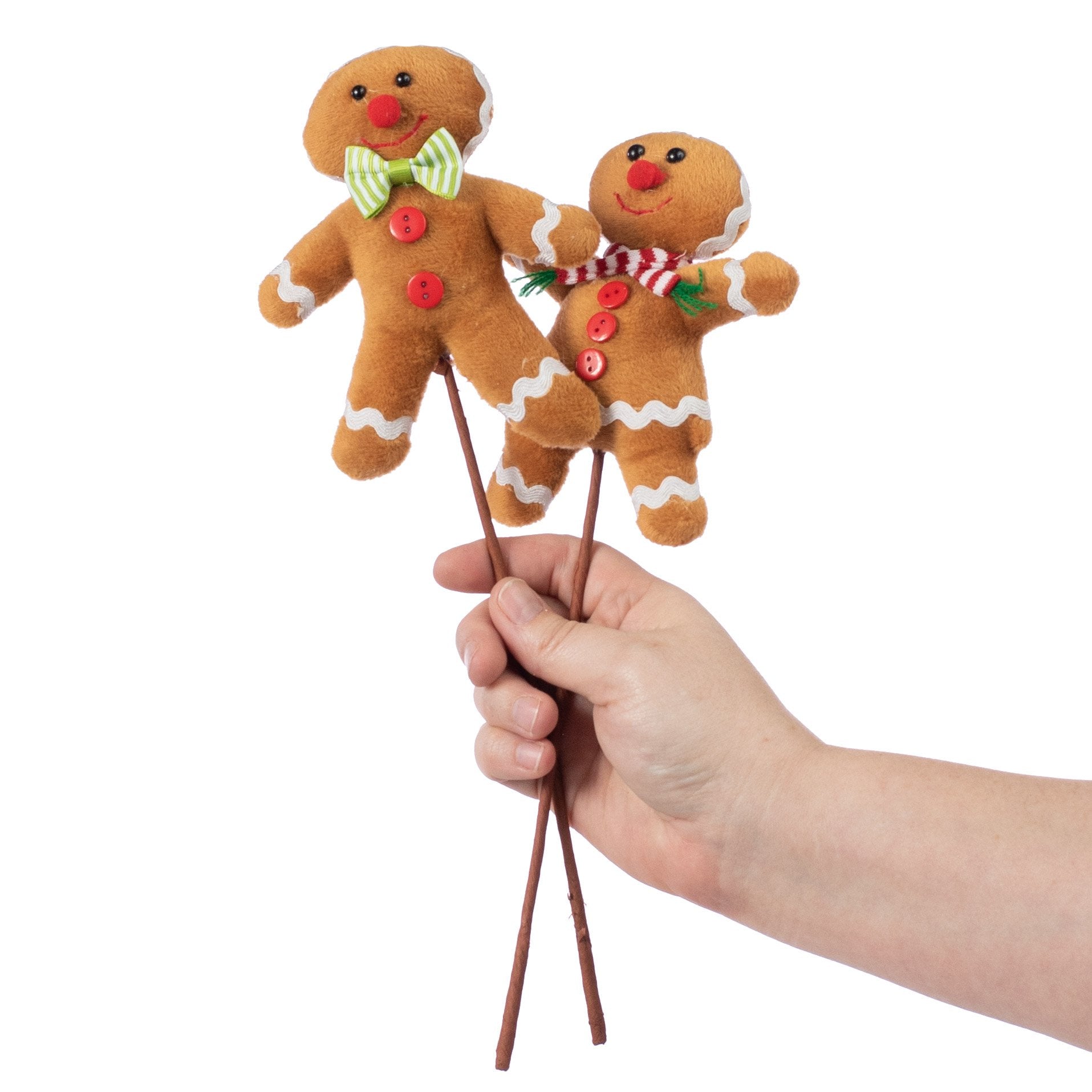 12" Gingerbread Cookie Picks (Set of 2) Lifestyle Photo