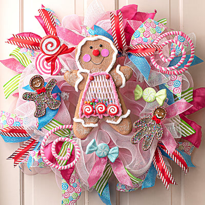13" Gingerbread Girl Ornament Lifestyle Photo