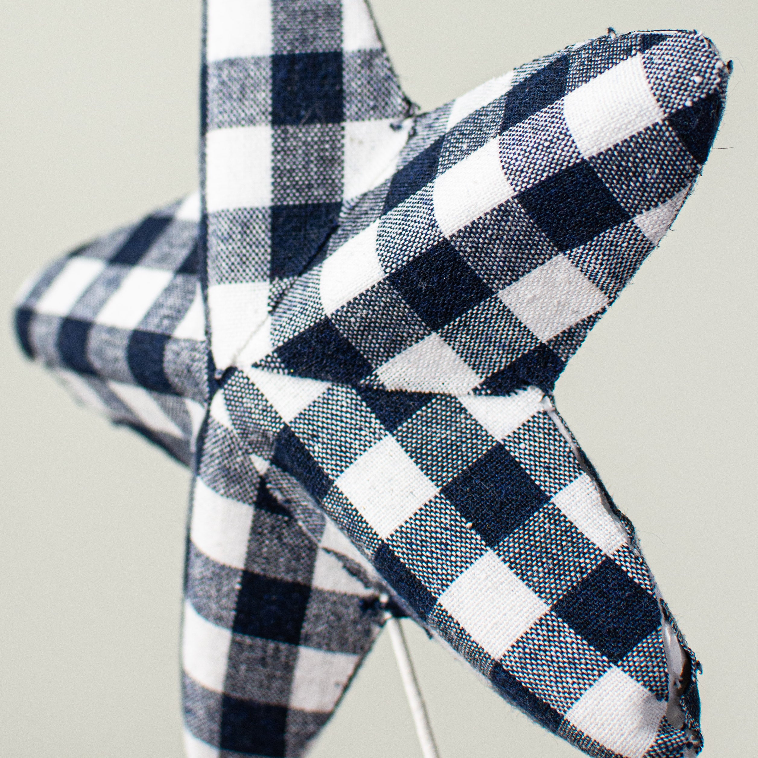28" Gingham Star Spray: RWB Lifestyle Photo