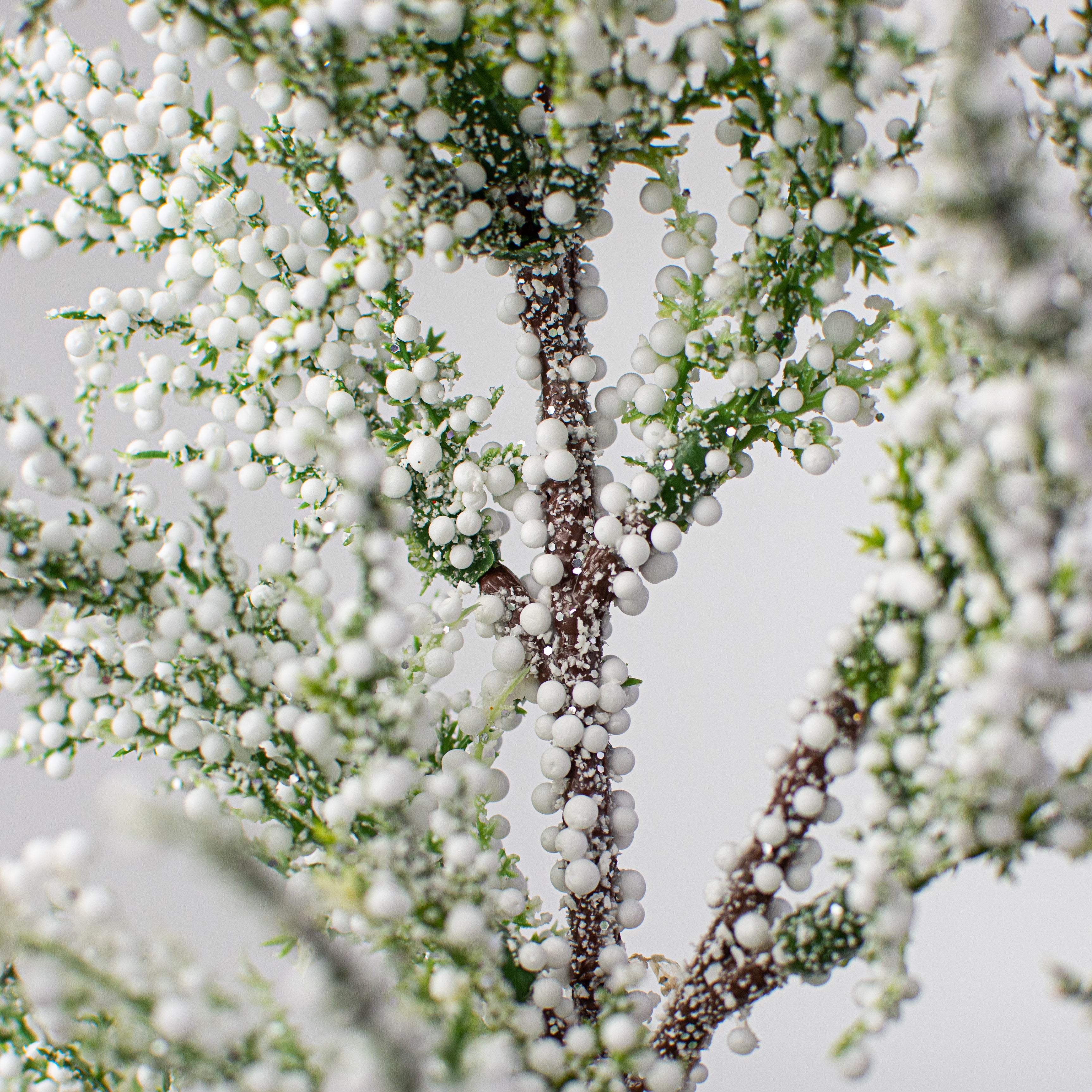 25" Glitter Arborvitae Cedar Spray detail photo 4