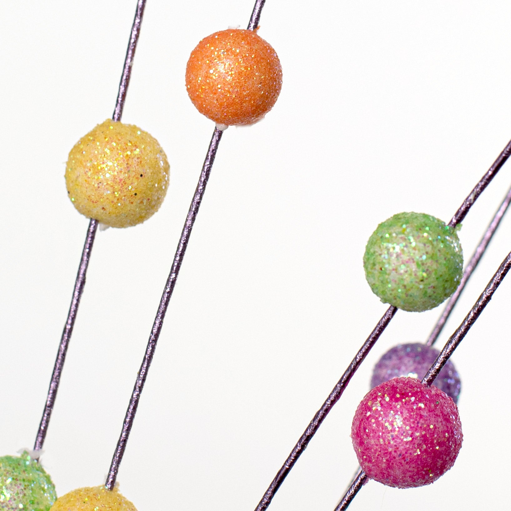 Glitter Ball Spray: Pastel Candy Colors (27") detail photo 3