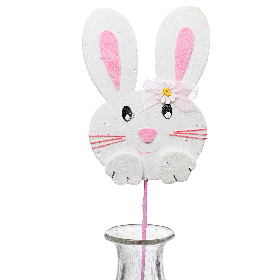 20" Glitter Bunny Pick Item Number: 62372WT