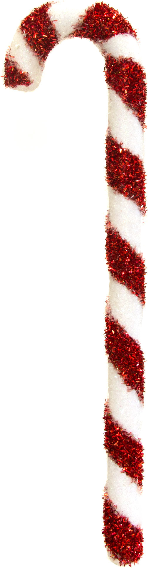 18" Glitter Candy Cane Decoration Item Number: XY659291