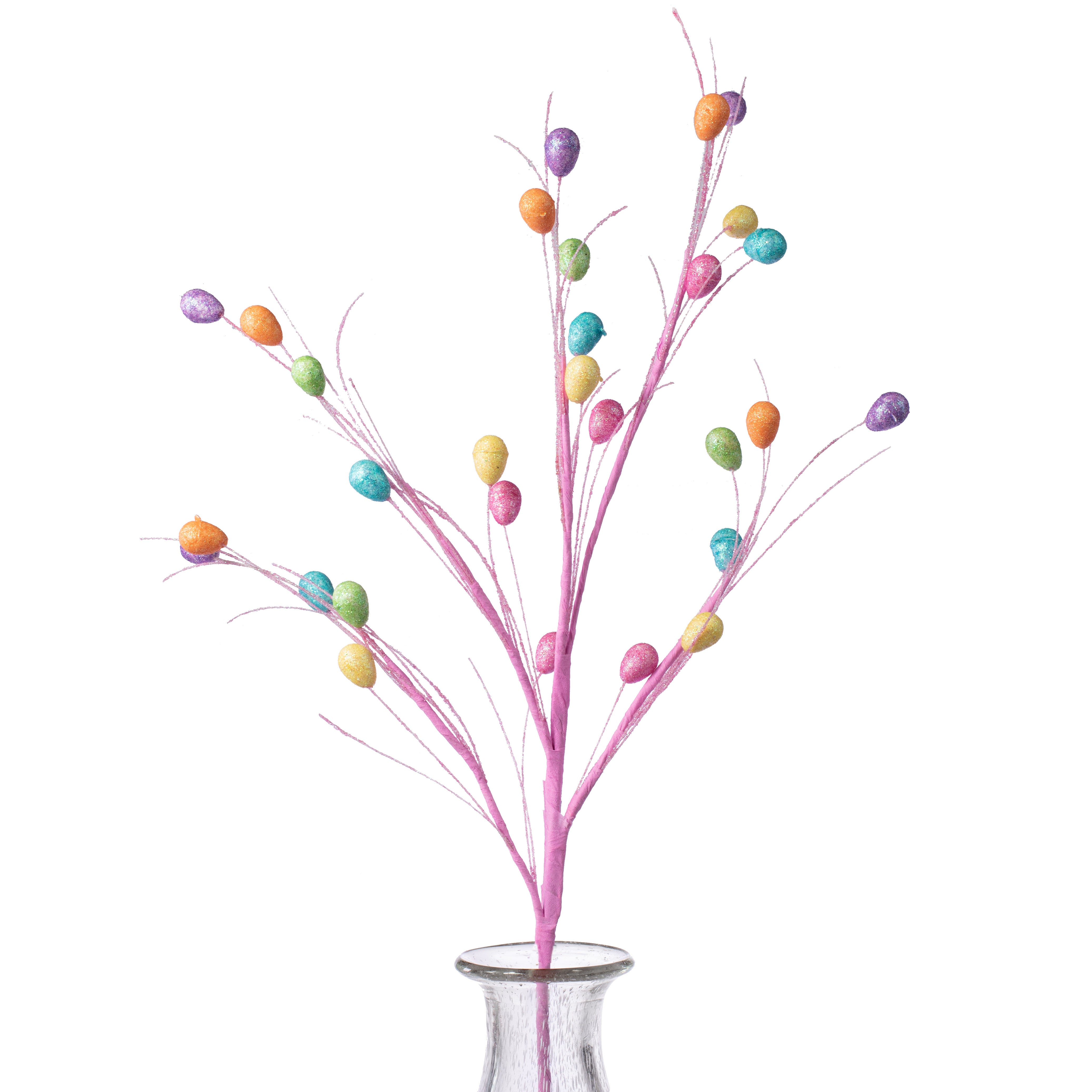 31" Glitter Easter Egg Candy Spray Item Number: HE41232C
