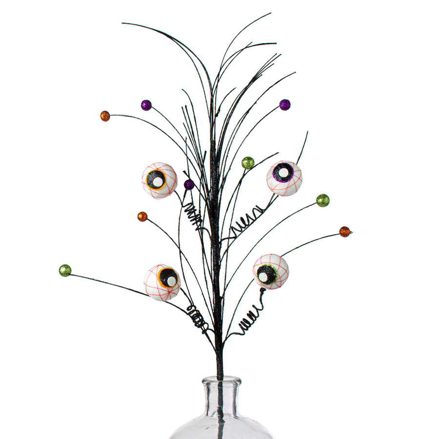 29" Glitter Eyeball Spray Item Number: HH1235