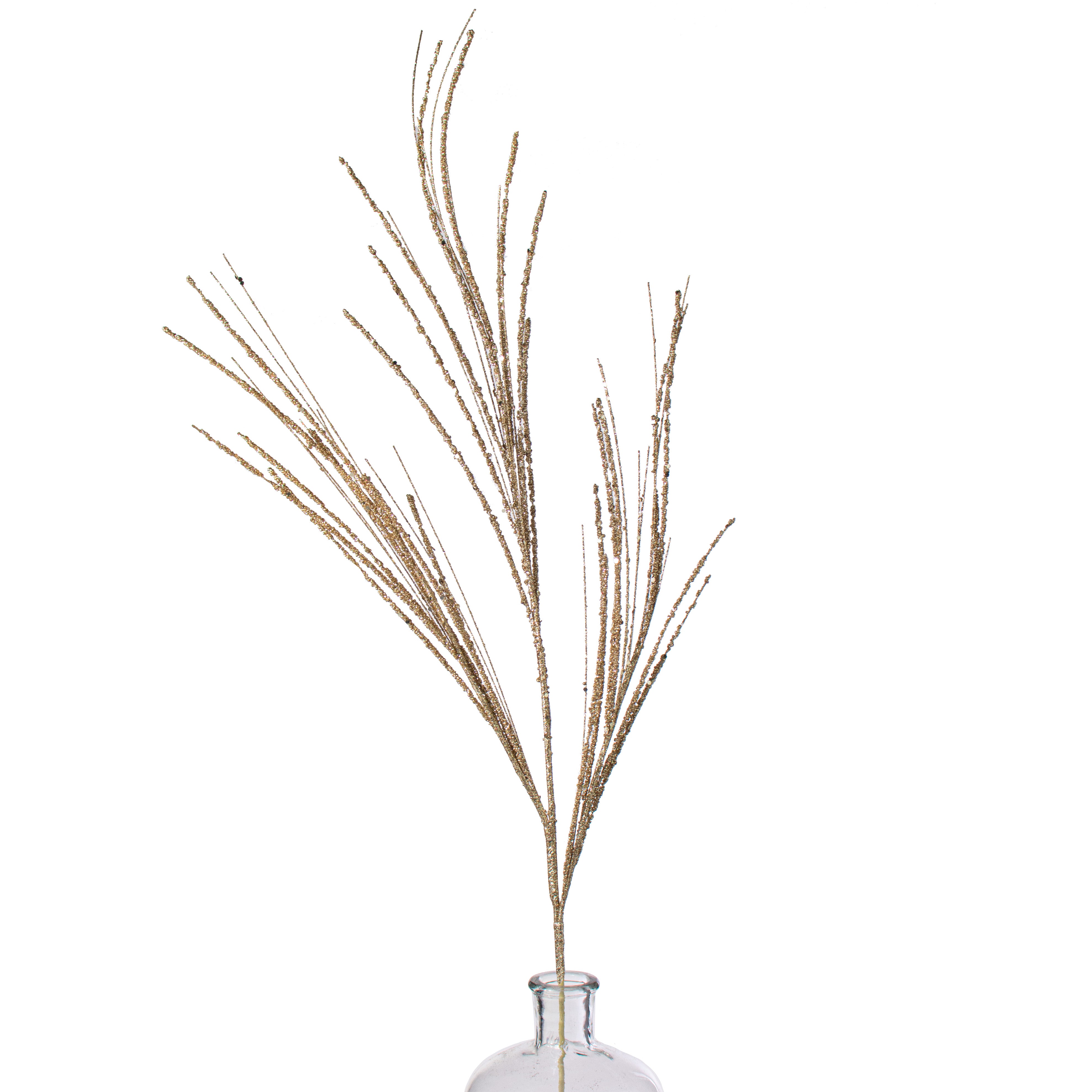35" Glitter Fishline Spray: Champagne Item Number: XS999961