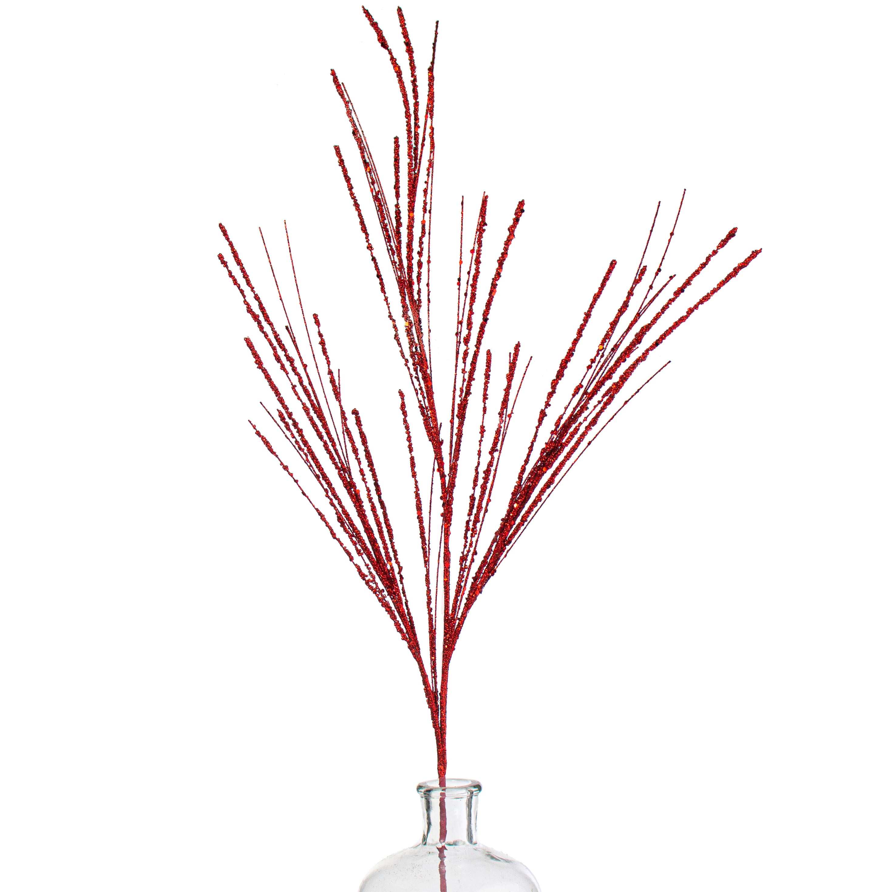 35" Glitter Fishline Spray: Red Item Number: XS999924