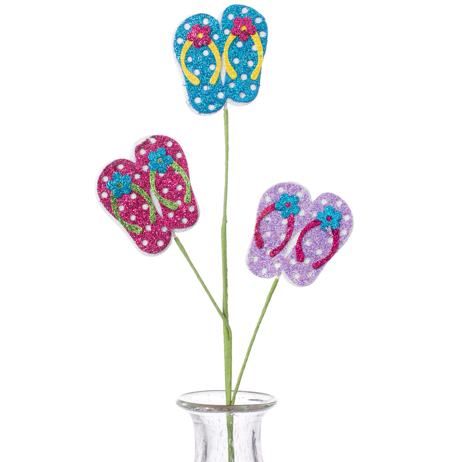 25" Glitter Flip Flop Spray Item Number: MN0097
