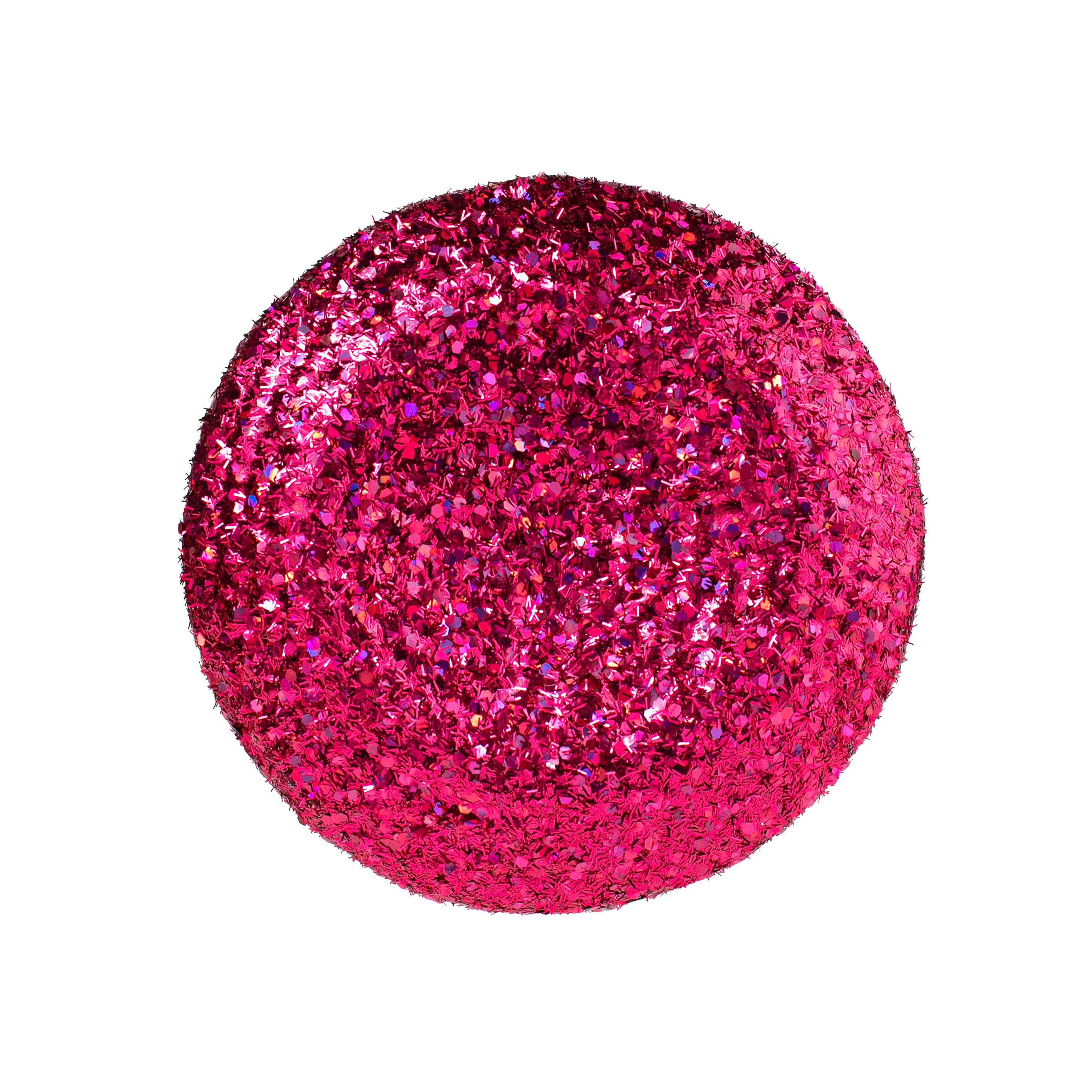 7" Glitter Flower Head: Fuchsia Item Number: FJ518807