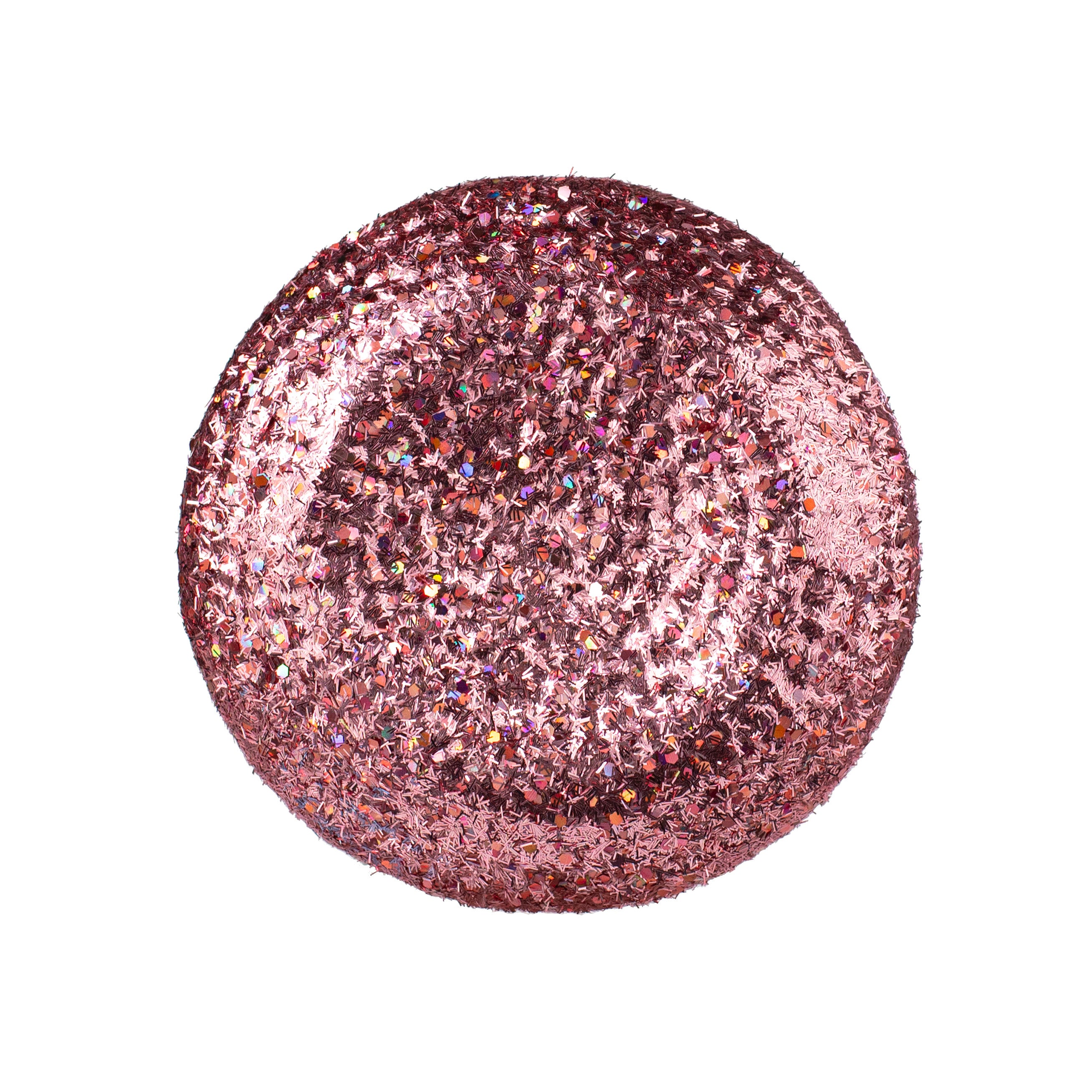 7" Glitter Flower Head: Light Pink Item Number: FJ518815