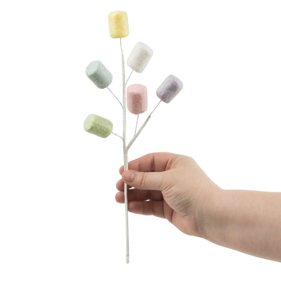 12" Glitter Marshmallow Pick: Easter Lifestyle Photo
