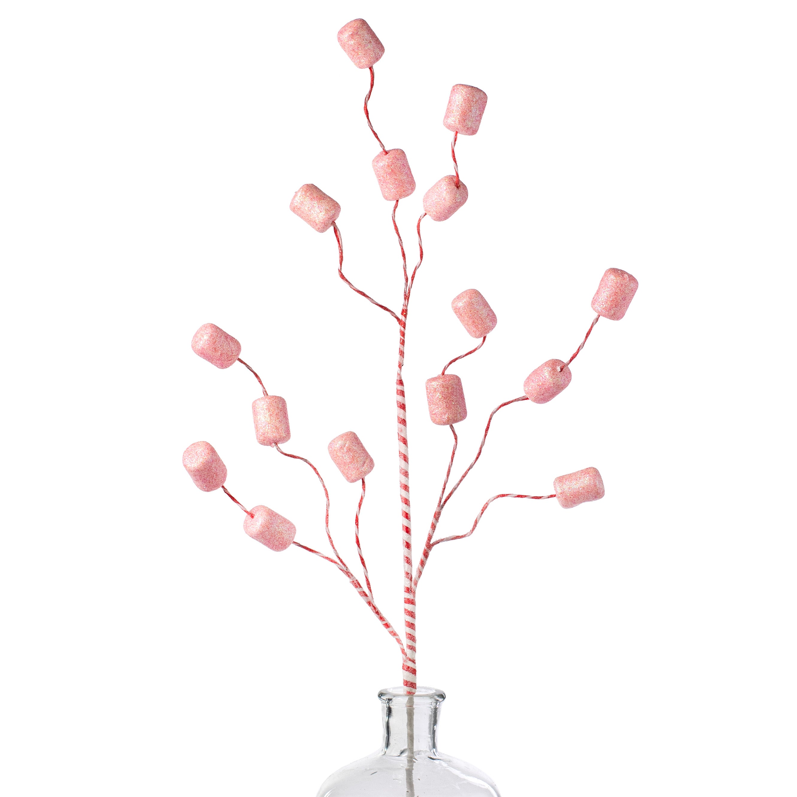29" Glitter Marshmallow Spray: Pink Item Number: MN017222