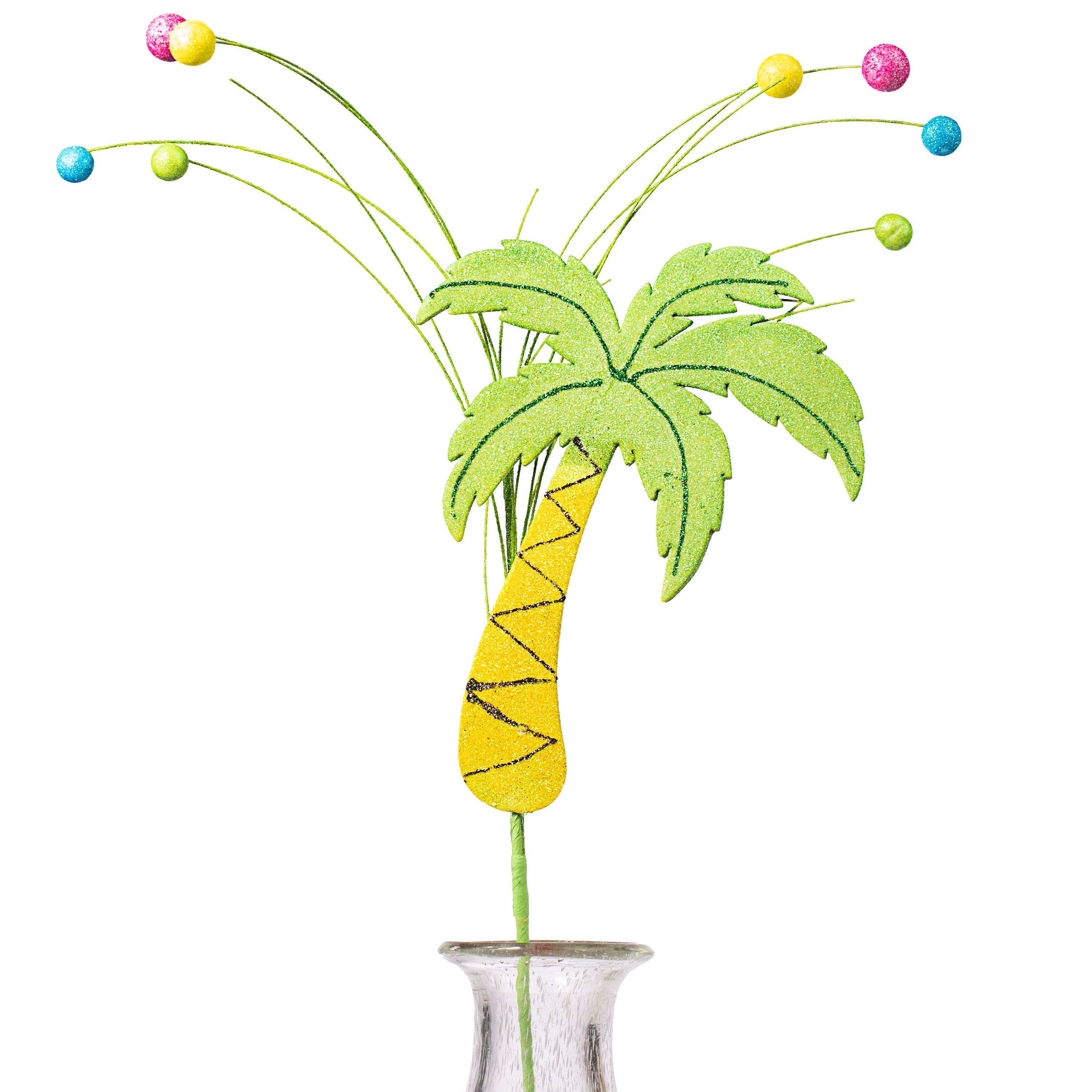 29" Glitter Palm Tree Spray Item Number: 62390SUM